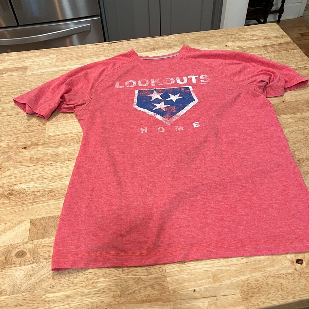 Chattanooga Lookouts Shirt Men Medium Red Minor League Baseball GoTeez